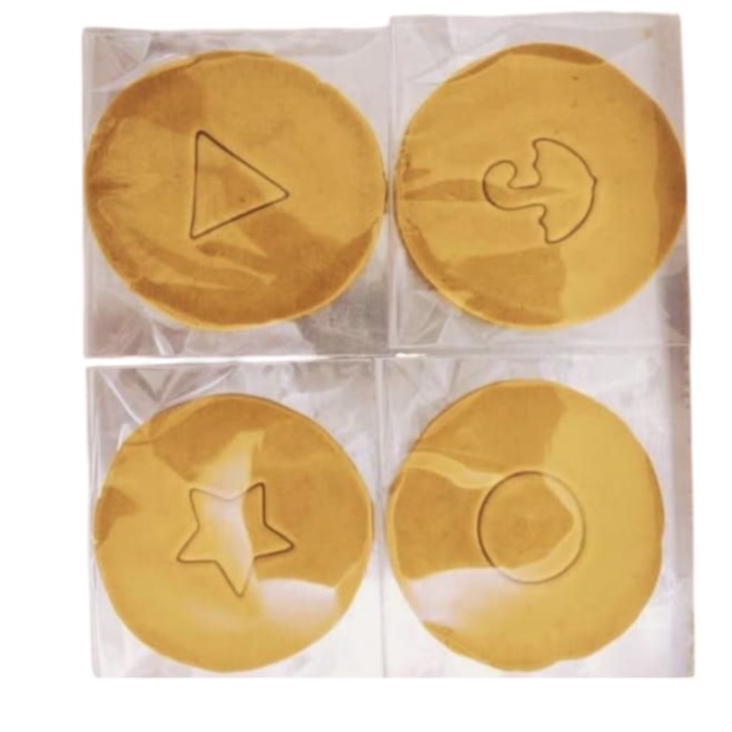 

10pc permen Dalgona diameter 7cm