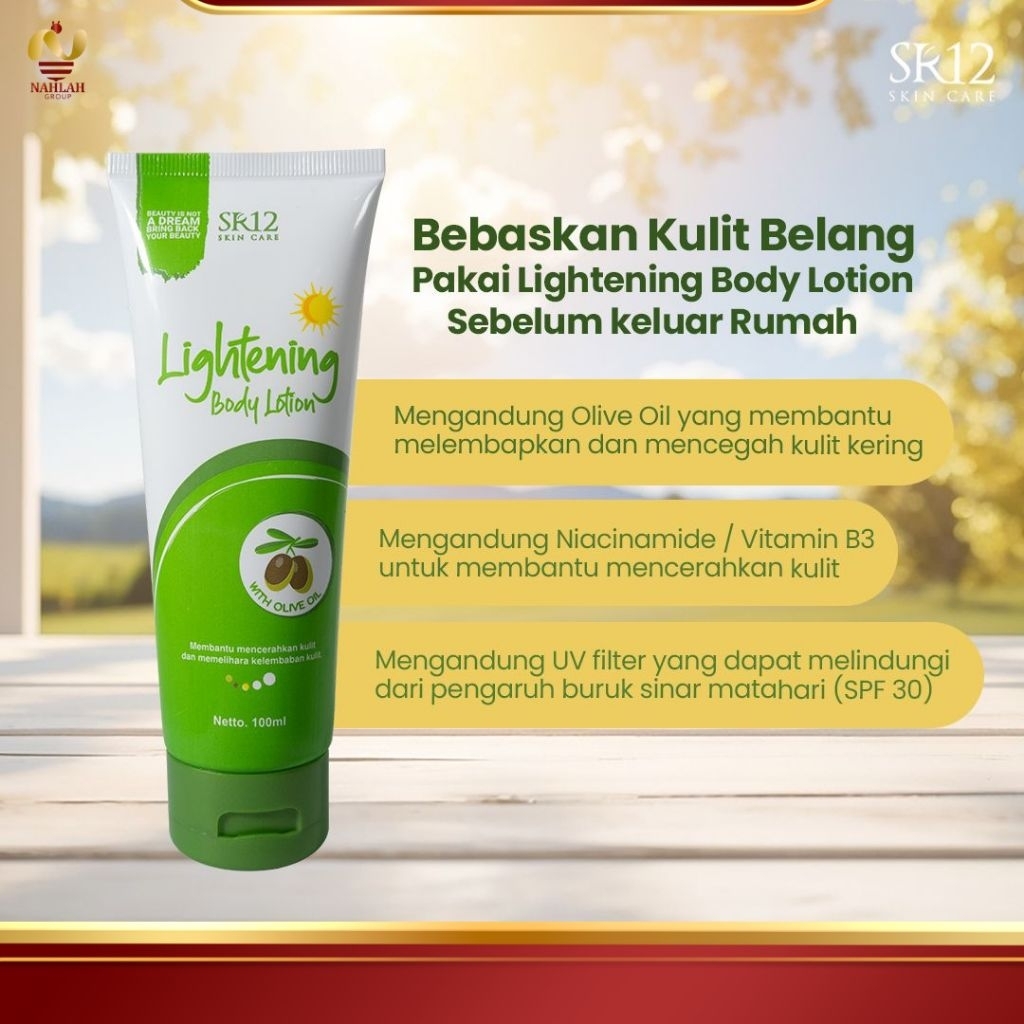BODY LOTION PEMUTIH BADAN HAND BODY PEMUTIH HB PEMUTIH BADAN HANBODY PEMUTIH SR12 SKINCARE