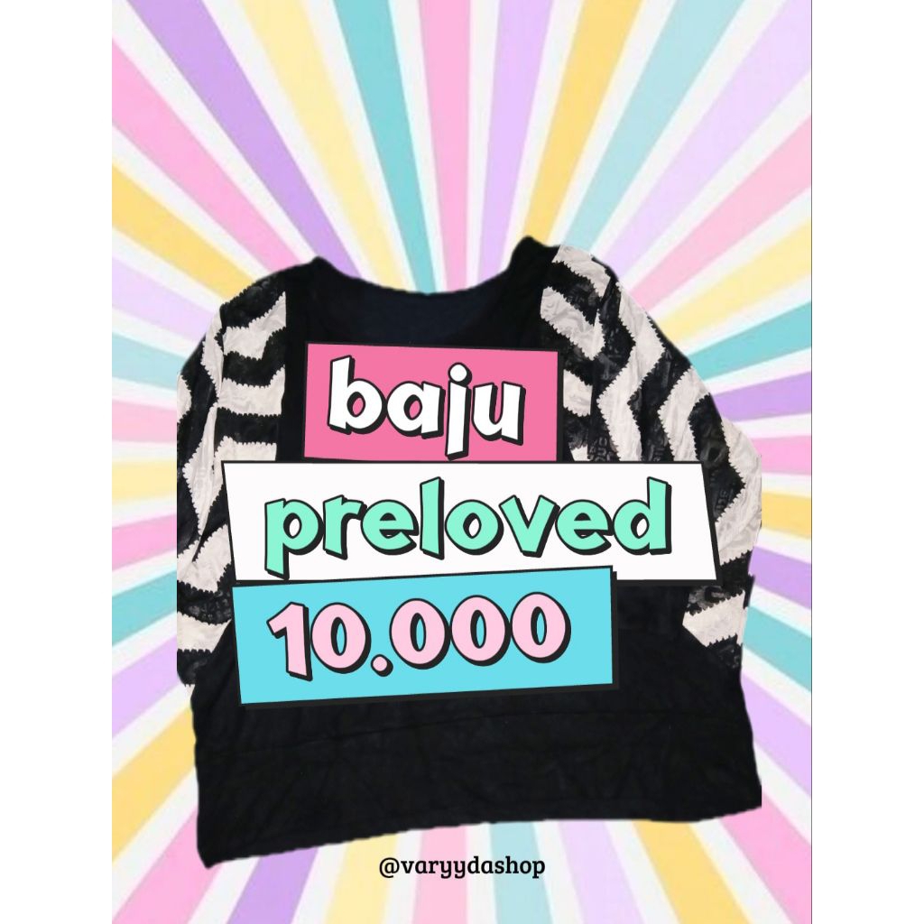 baju preloved murah serba 10ribu