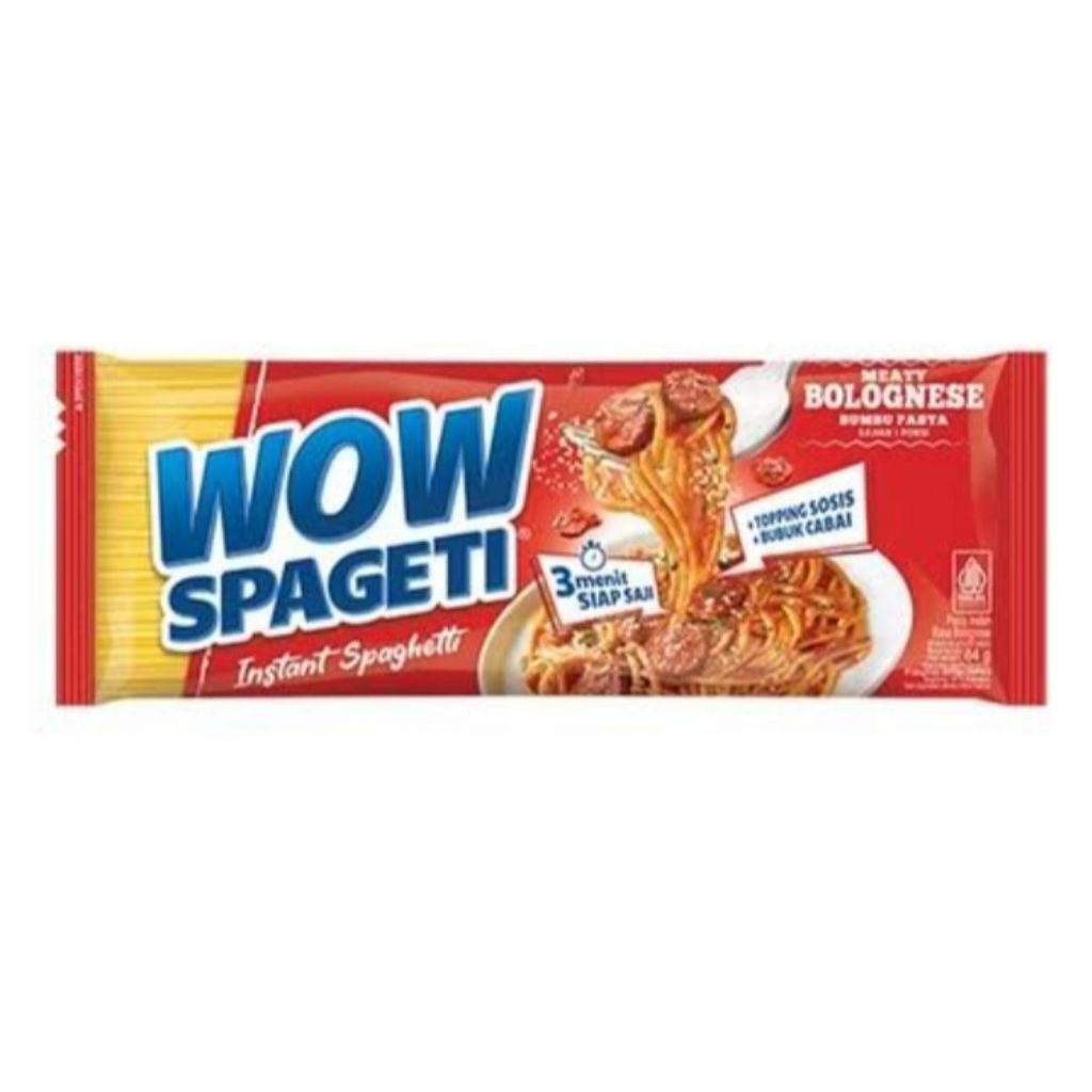 

WOW spaghetti bolognese 84g 1 pcs