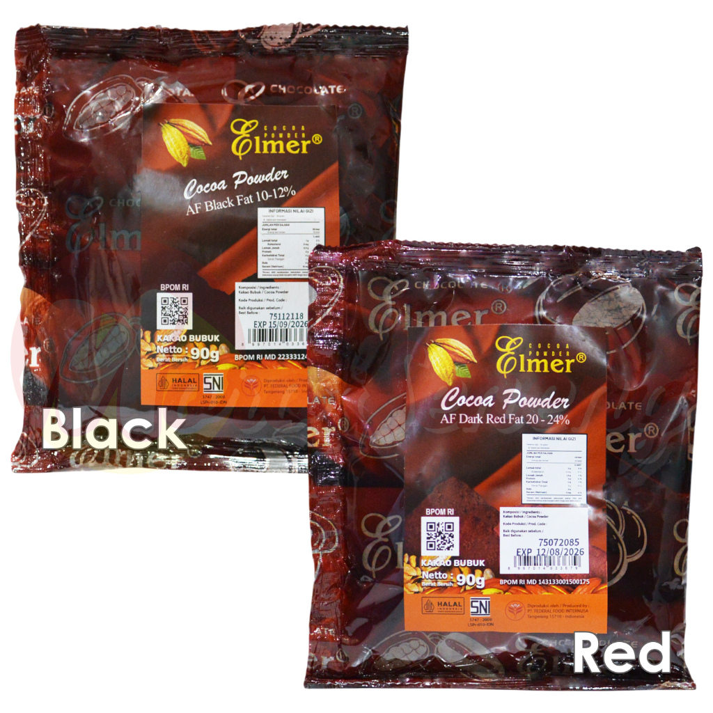 

Elmer African Black 90 gr Coklat Bubuk Cocoa Red