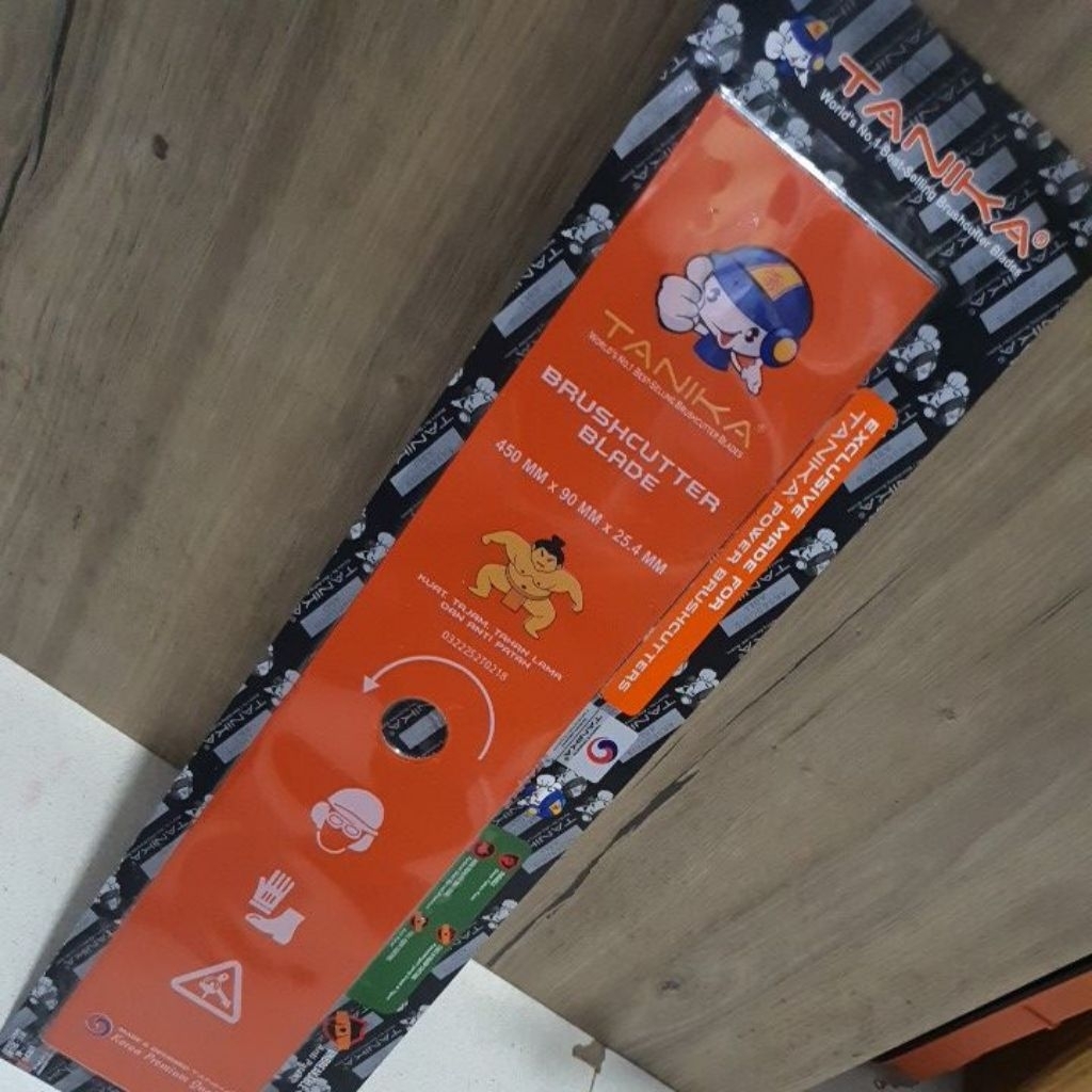 Mata Pisau Mesin Potong Rumput Merk TANIKA / Cutter Blade Tanika Pisau Rumput