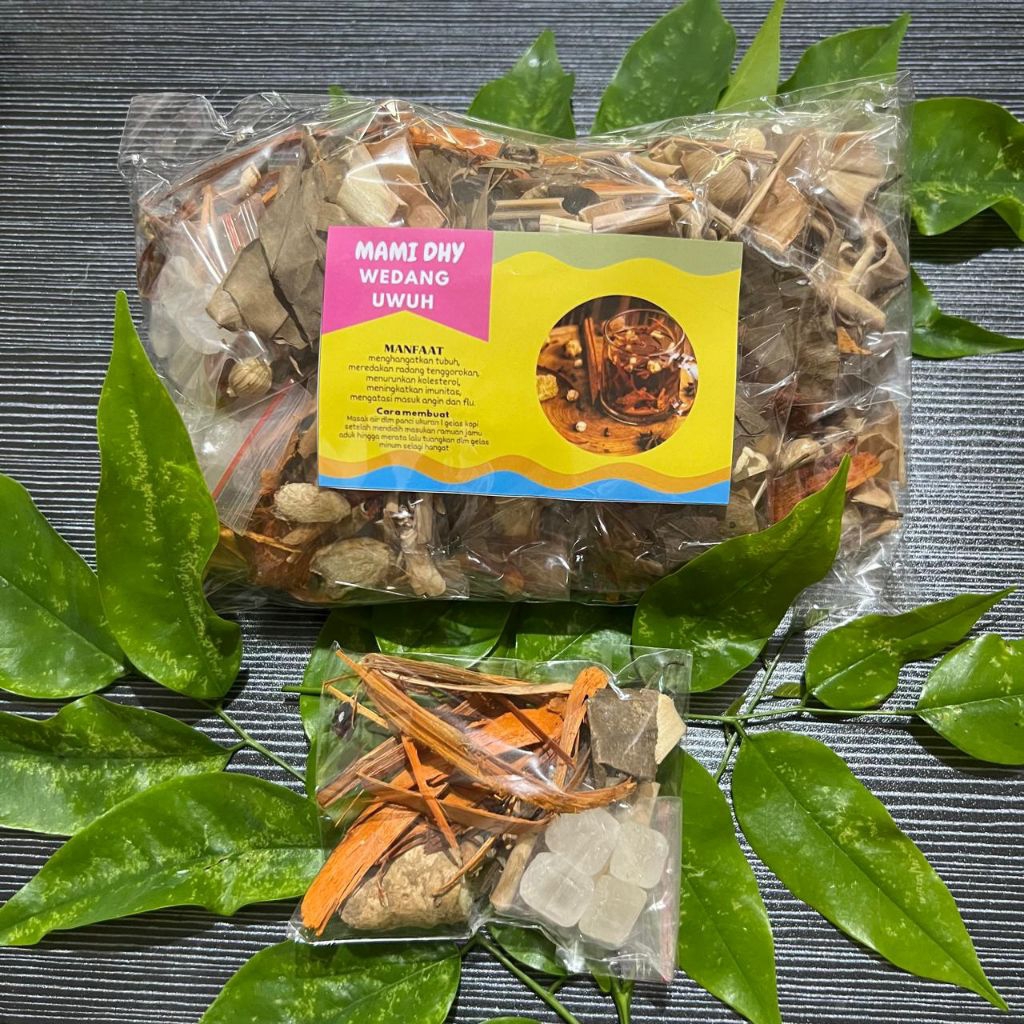 

wedang uwuh isi 8pcs lengkap dgn gula batu