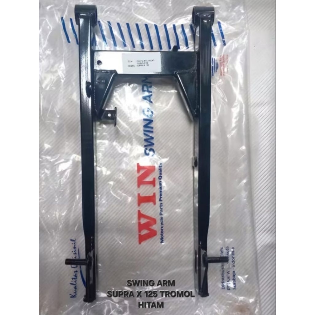 SWING ARM GARPU CAPIT UDANG SUPRA X 125 HITAM TROMOL