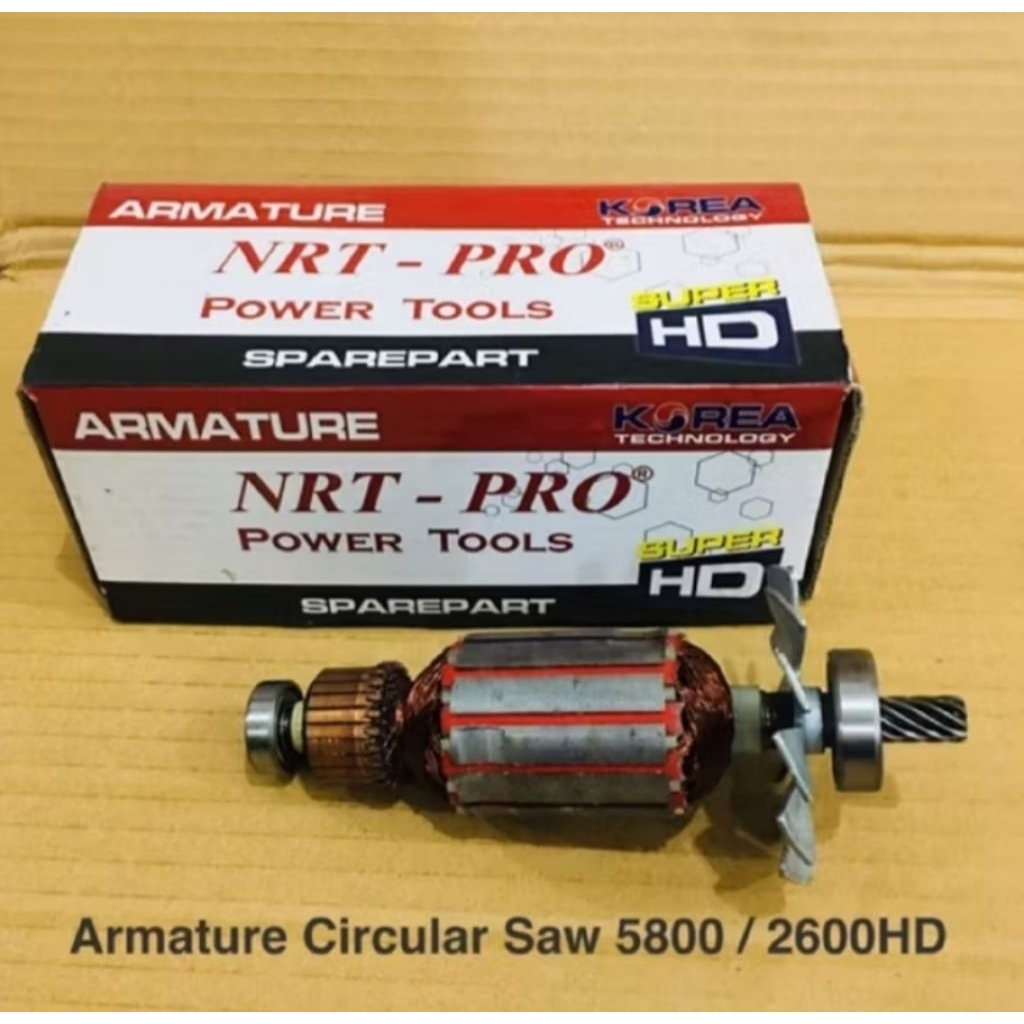 Angker / Armature Mesin Circular Saw Makita 5800 / 2600 HD merk NRT PRO