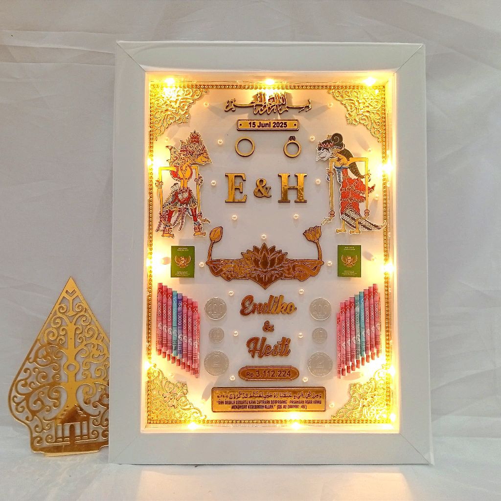 Mahar Pernikahan Terate / Mahar Wayang / Mahar Pernikahan Emas