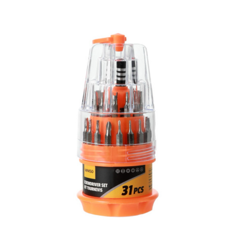 Miniso Screwdriver Set 31pc / set obeng miniso