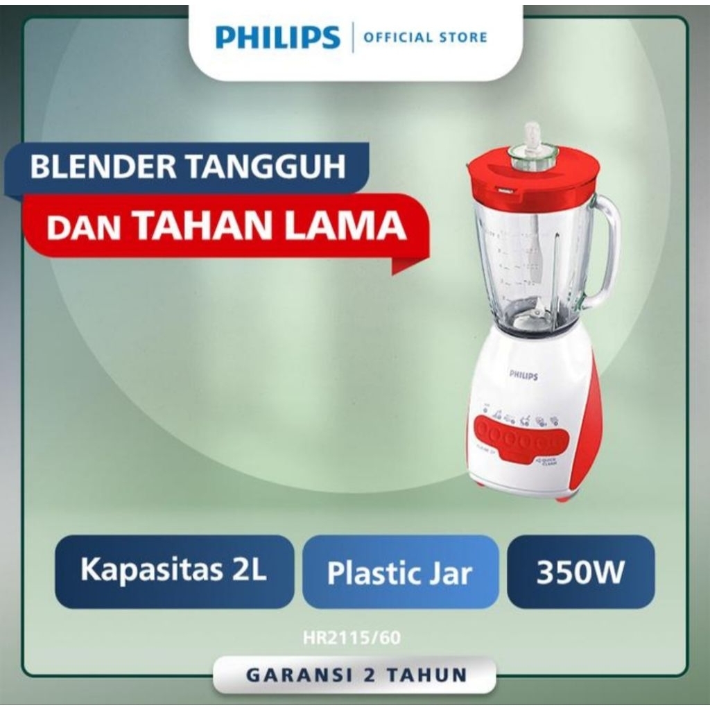 blender philips 2115 Plastik 2 Liter