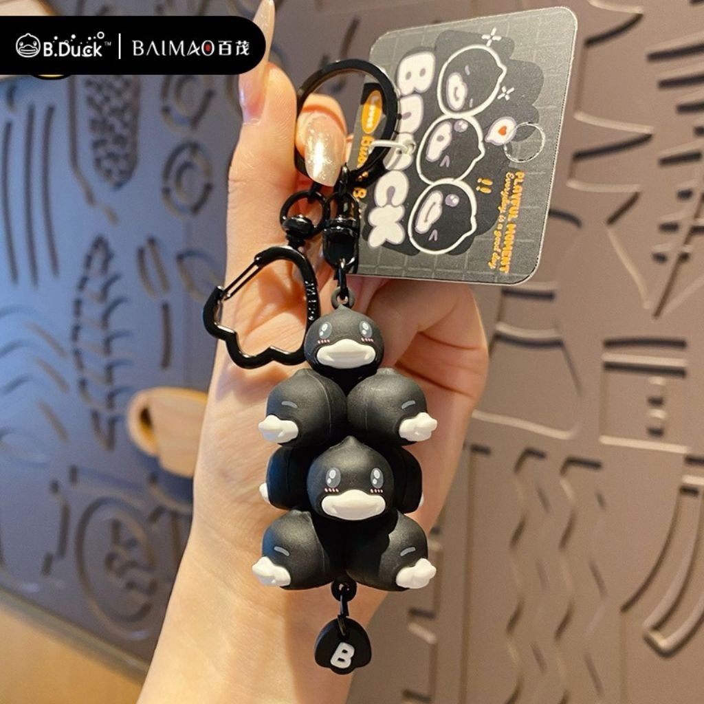 Gantungan B.Duck Tumpuk -  Warna Hitam