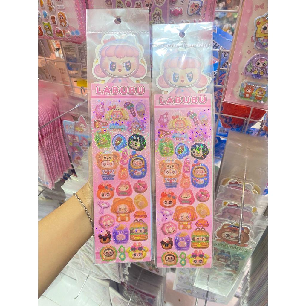 

STIKER HOLOGRAM LABUBU/CRYBABY