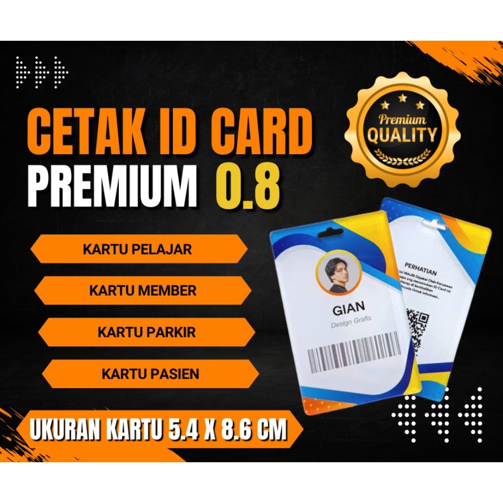 

CETAK ID CARD PREMIUM 0.8