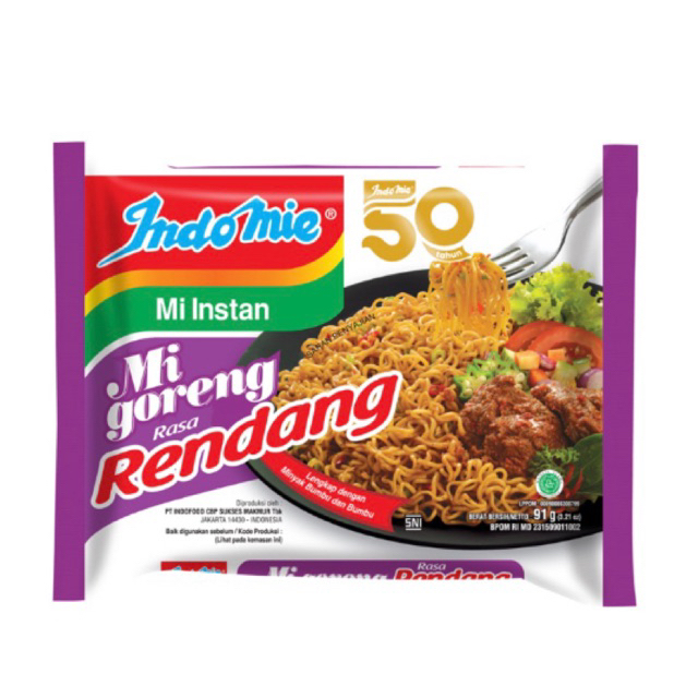 

Indomie Mie Goreng Rendang 91gr Murah