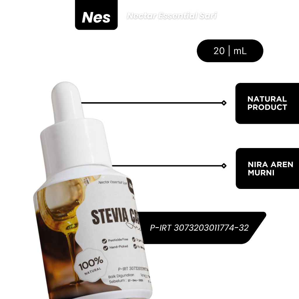 

STEVIA GULA AREN | NES LIQUID STEVIA AREN | ORGANIC |