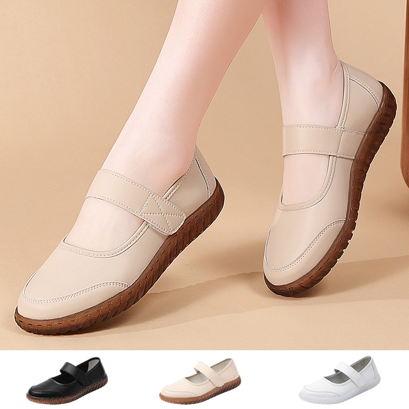FOKU Sepatu Flat Wanita ️Loafers Wanita Sepatu Kerja Lembut Flatshoes