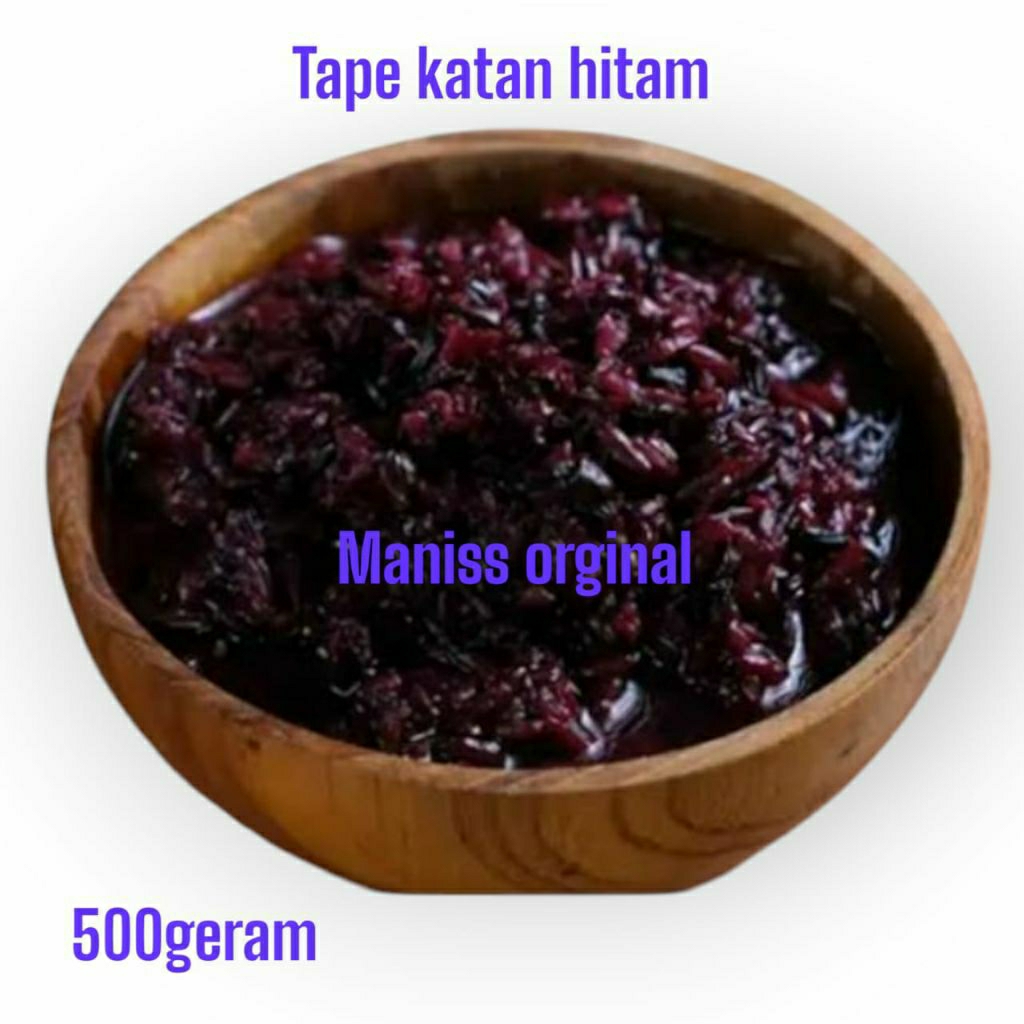 

tape ketan hitam rasa manis orginal