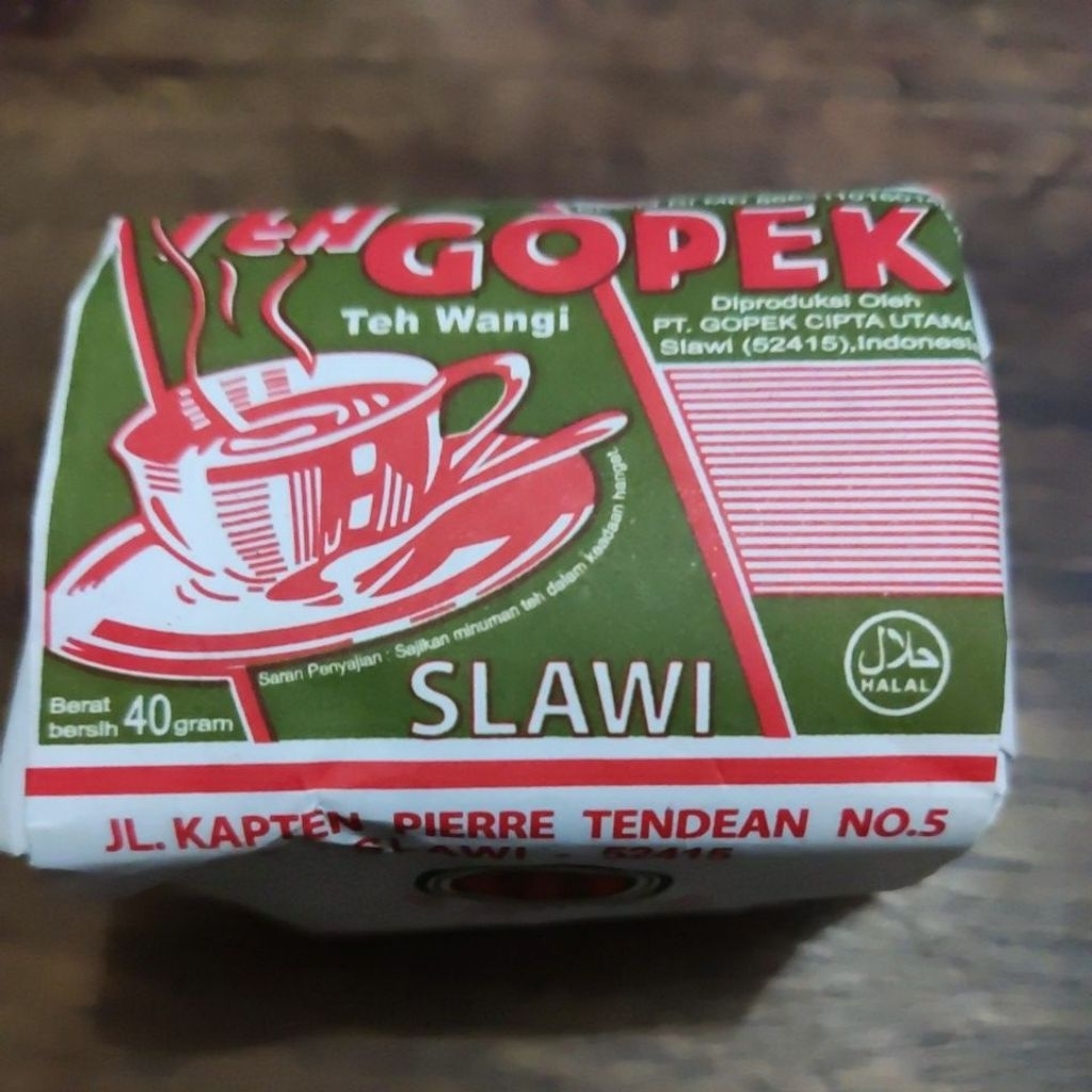 

Teh Gopek 40gr