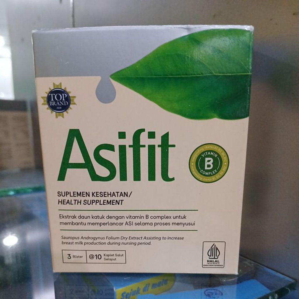 kapsul Asifit ekstrak daun katuk dan vitamin lancar ASI ibu menyusui