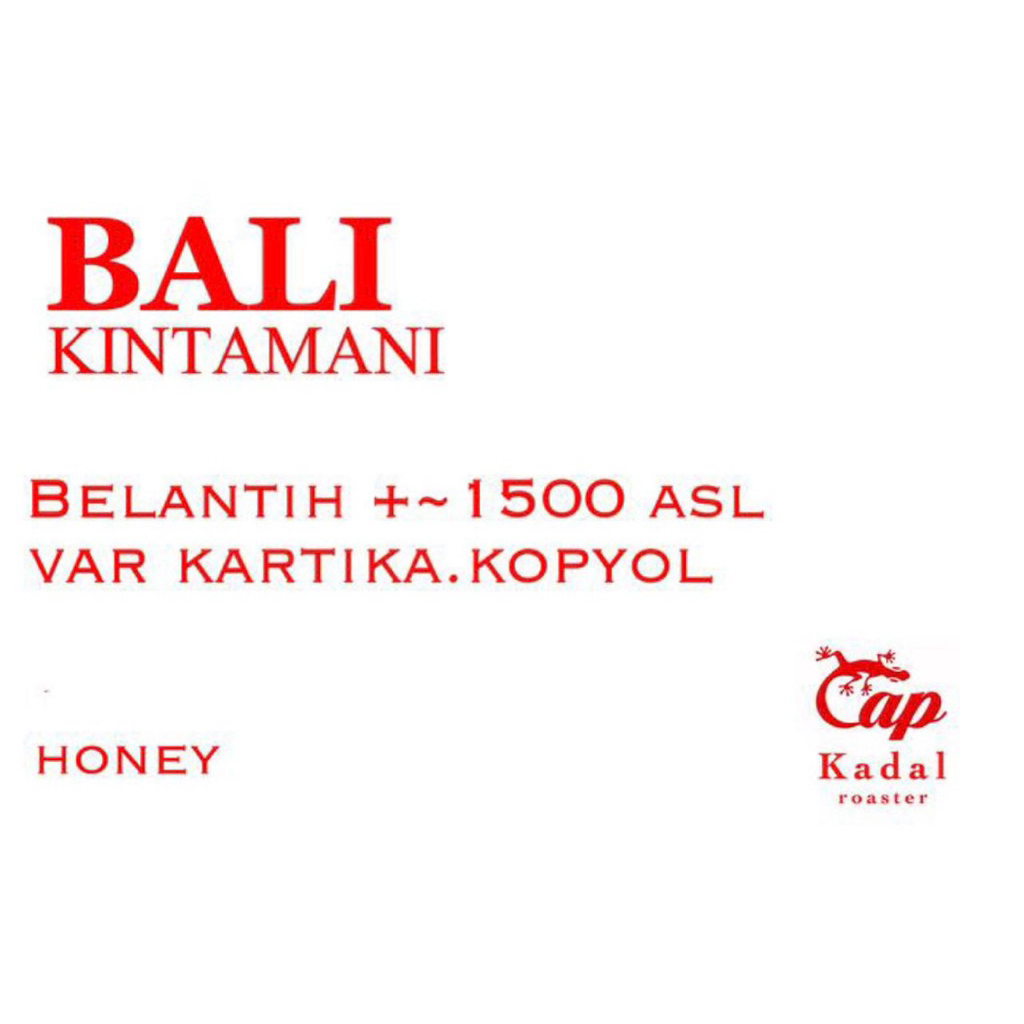 

Bali Kintamani Honey 200 Gr