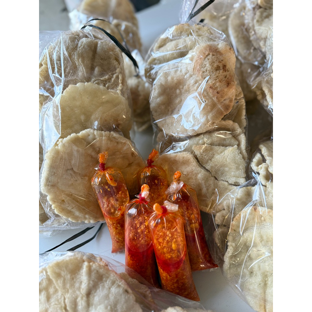 

VIRALL !!! Kemplang Menggala Isi 10 Pcs Lebar + Sambel Tahu