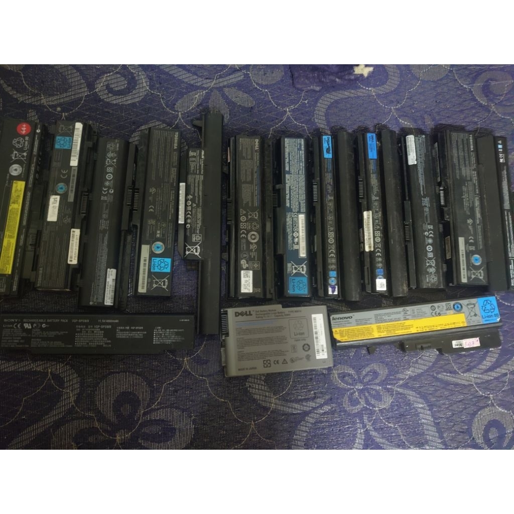 baterai bekas laptop 18650