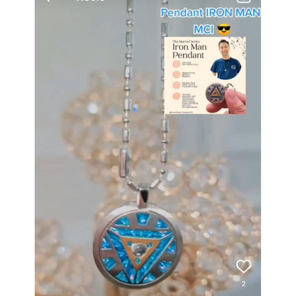Pendant Series Marvel "IRONMAN" MCI