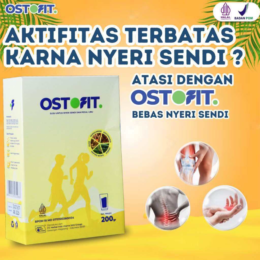 

Ostofit Original - Susu Herbal Serbuk Atasi Nyeri Sendi Dan Tulang