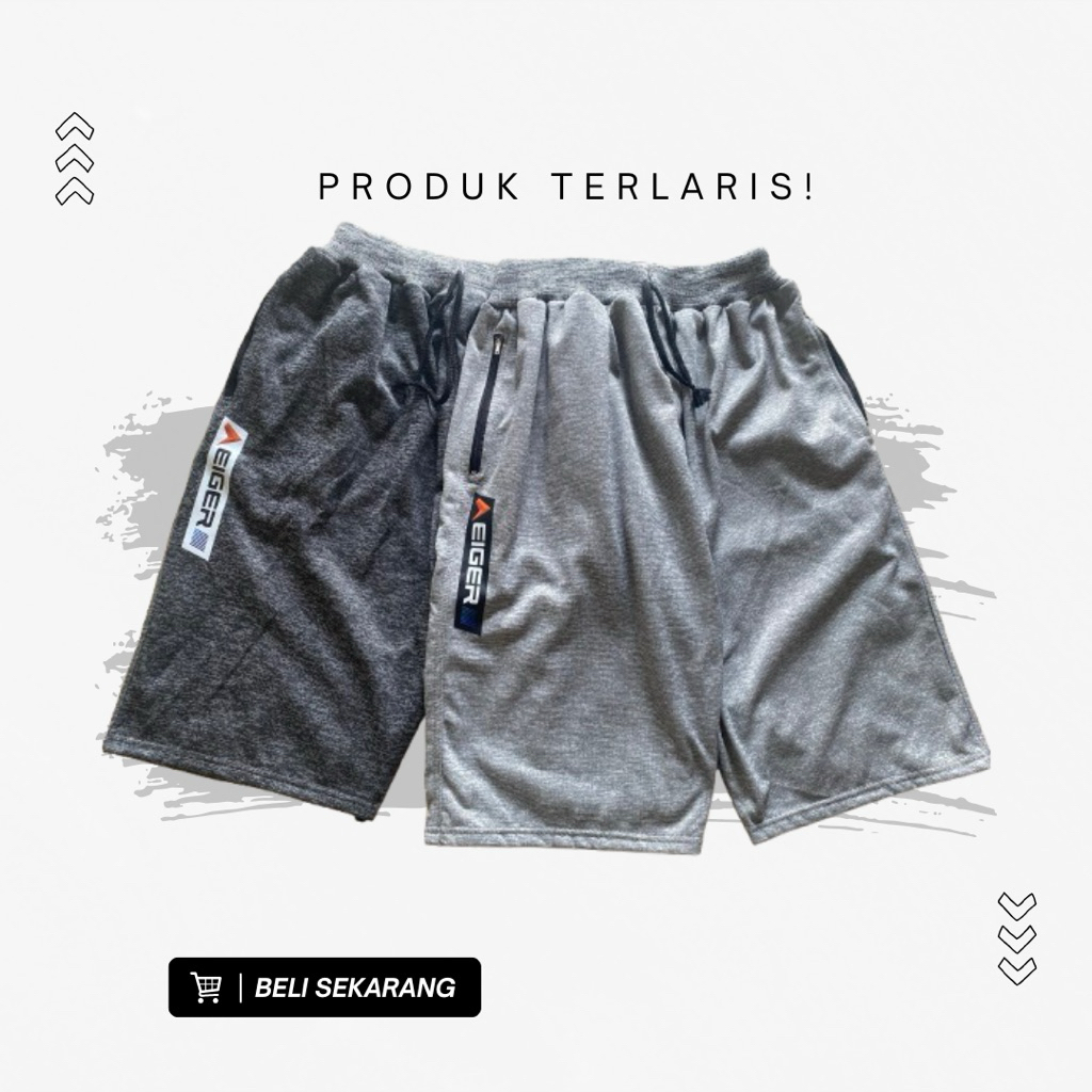 Celana Pendek Pria Eiger Fleece Terry