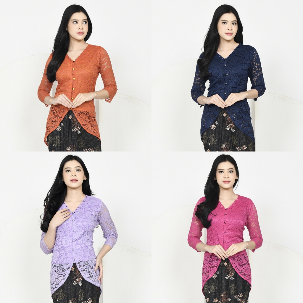atasan kebaya / blus kebaya / kebaya brukat renda