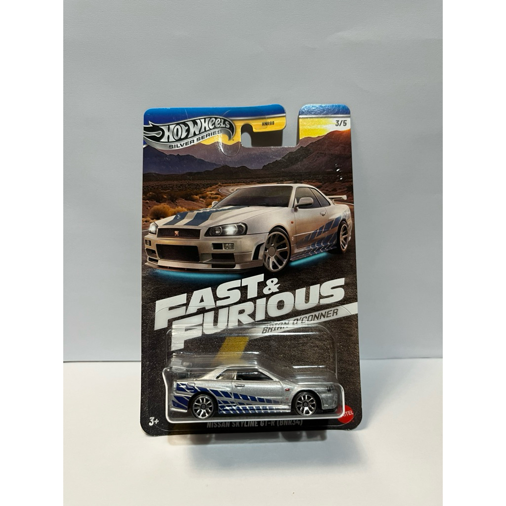 Hot Wheels Nissan Skyline R34 Fast & Furious
