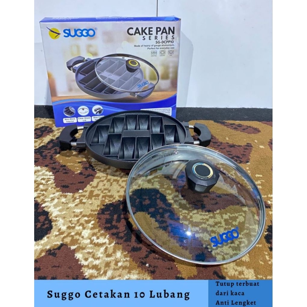 Cetakan kue 10 pukis suggo
