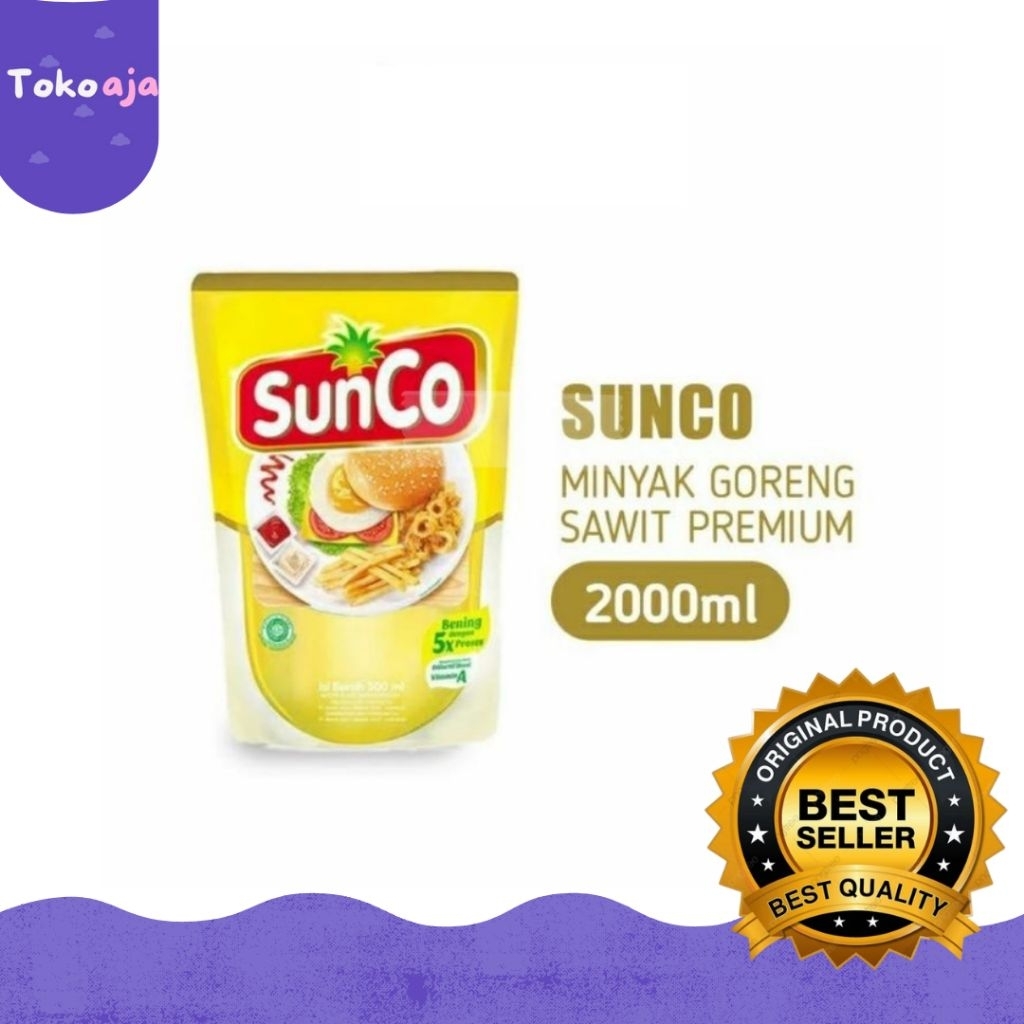 

[Tokoaja] SUNCO 2LITER || MINYAK GORENG SAWIT HARGA TERMURAH