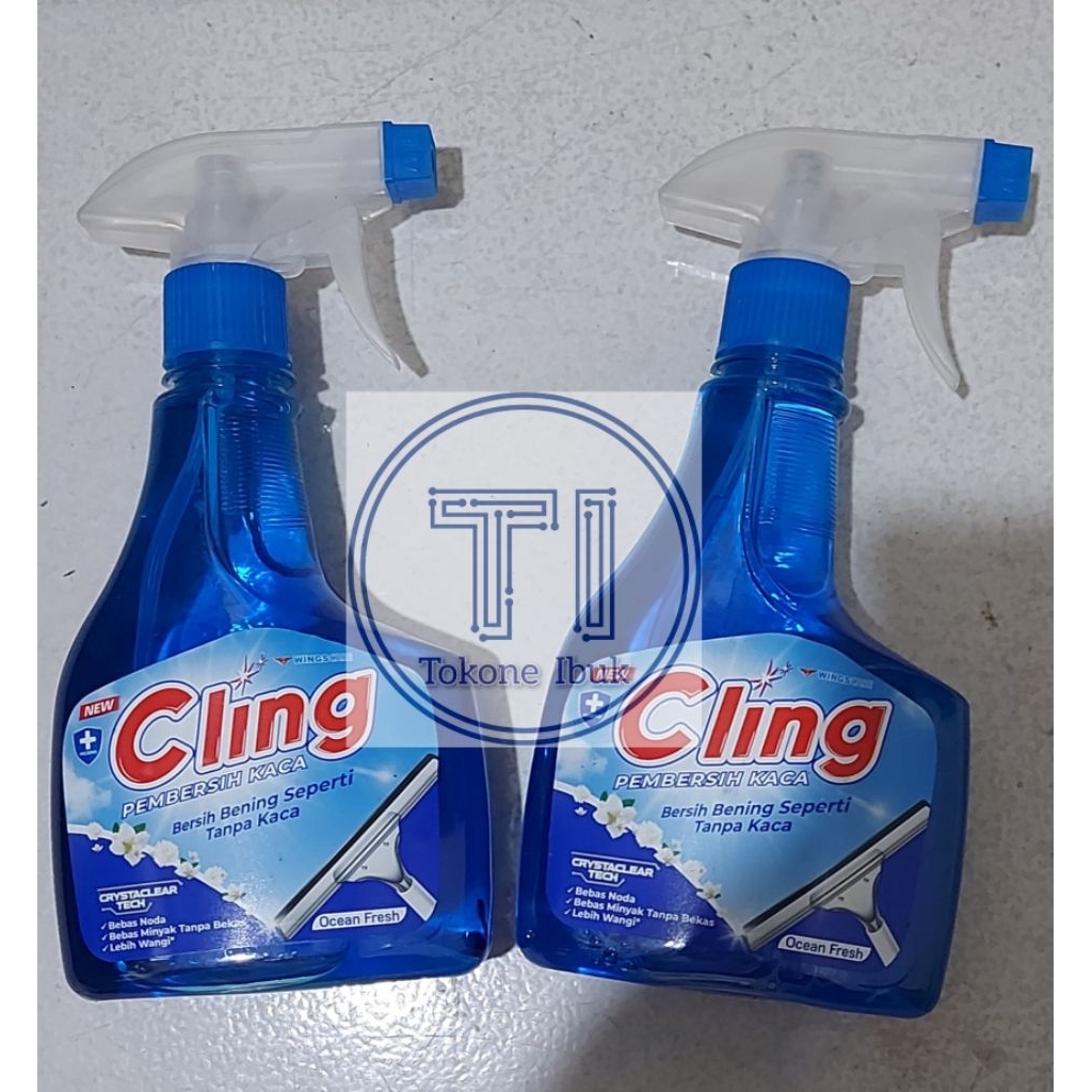 Cling pembersih kaca 440ml [botol/spray]