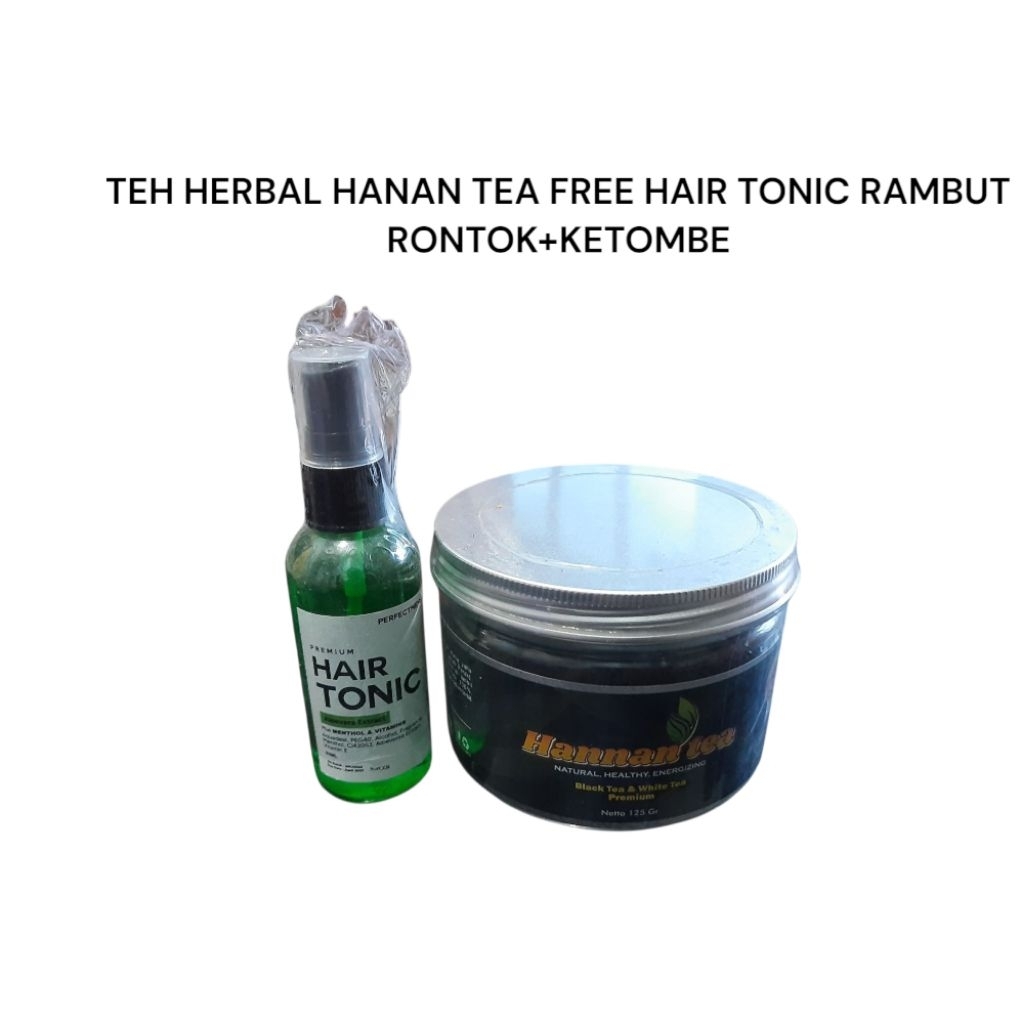 

❤️ZAHRAZA642❤️ OBAT HERBAL, TEH HERBAL HANNAN TEA BLACK TEA & WHITE TEA PREMIUM 125 GR