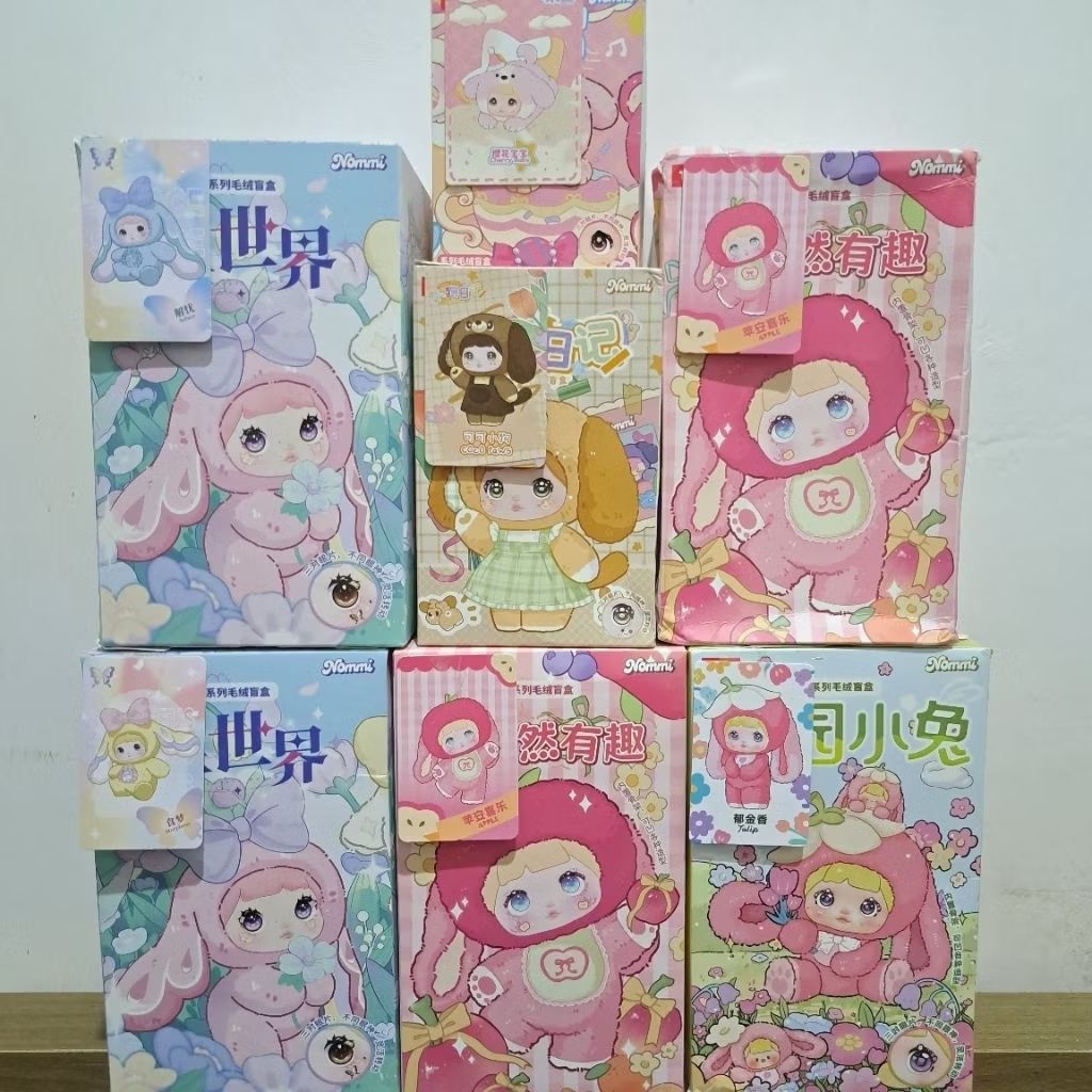 WTS (Want To Sell) SEALED Nommi 400% Nocturne Nommi V3 Apel Yooki Ocean PinguinYooki V2 Baby Little 