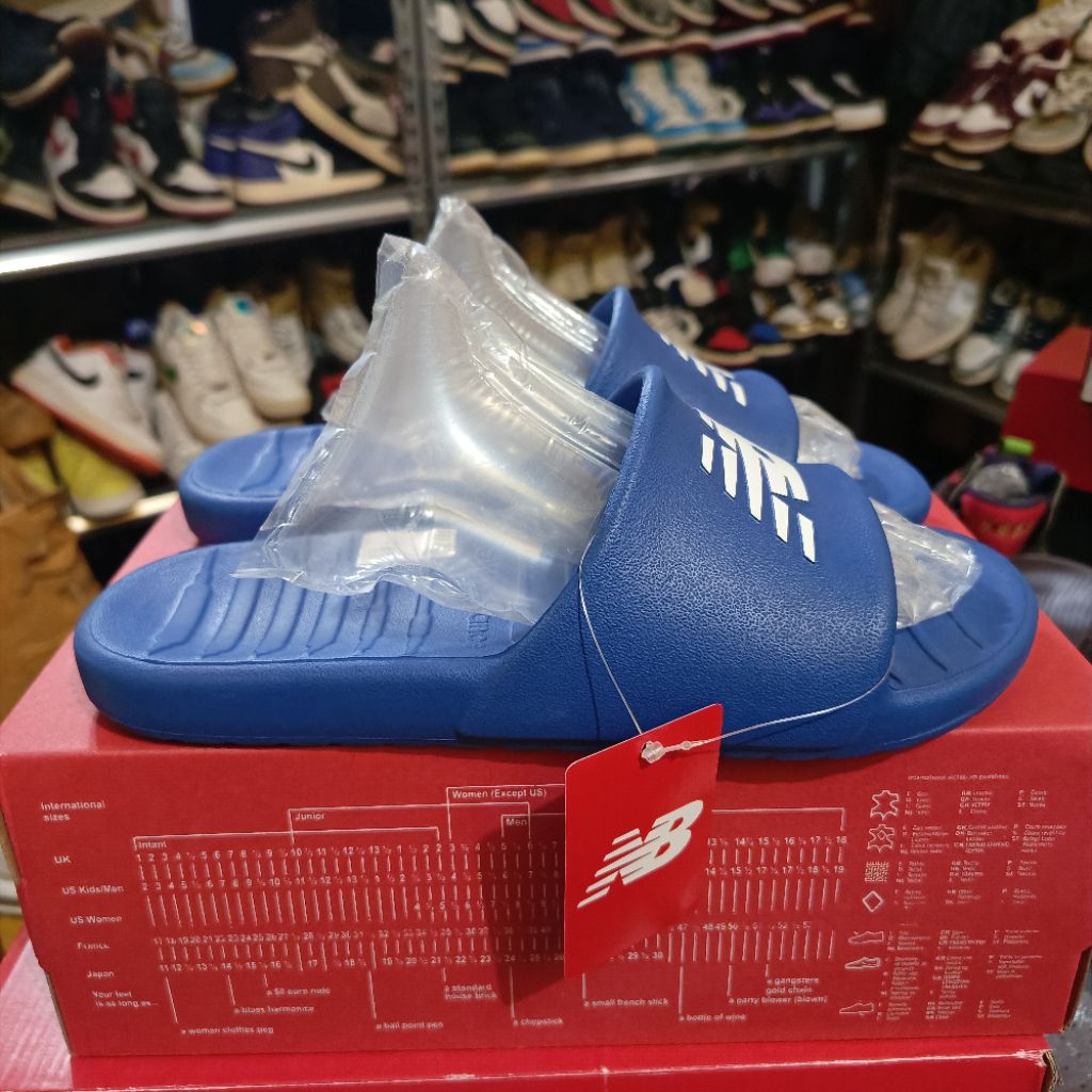 SANDAL NEW BALANCE SLIP ON KARET ORIGINAL
