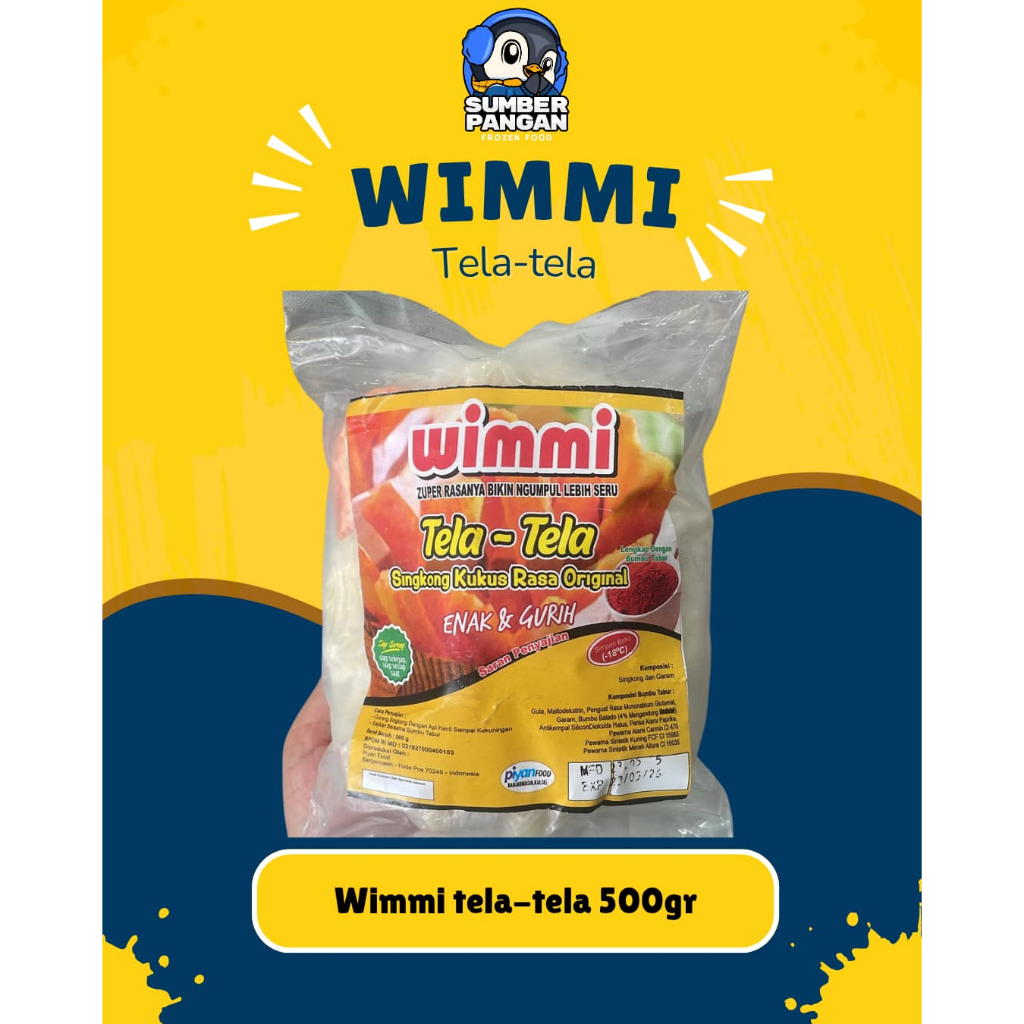 

Wimmi tela tela 500gr (cemilan)