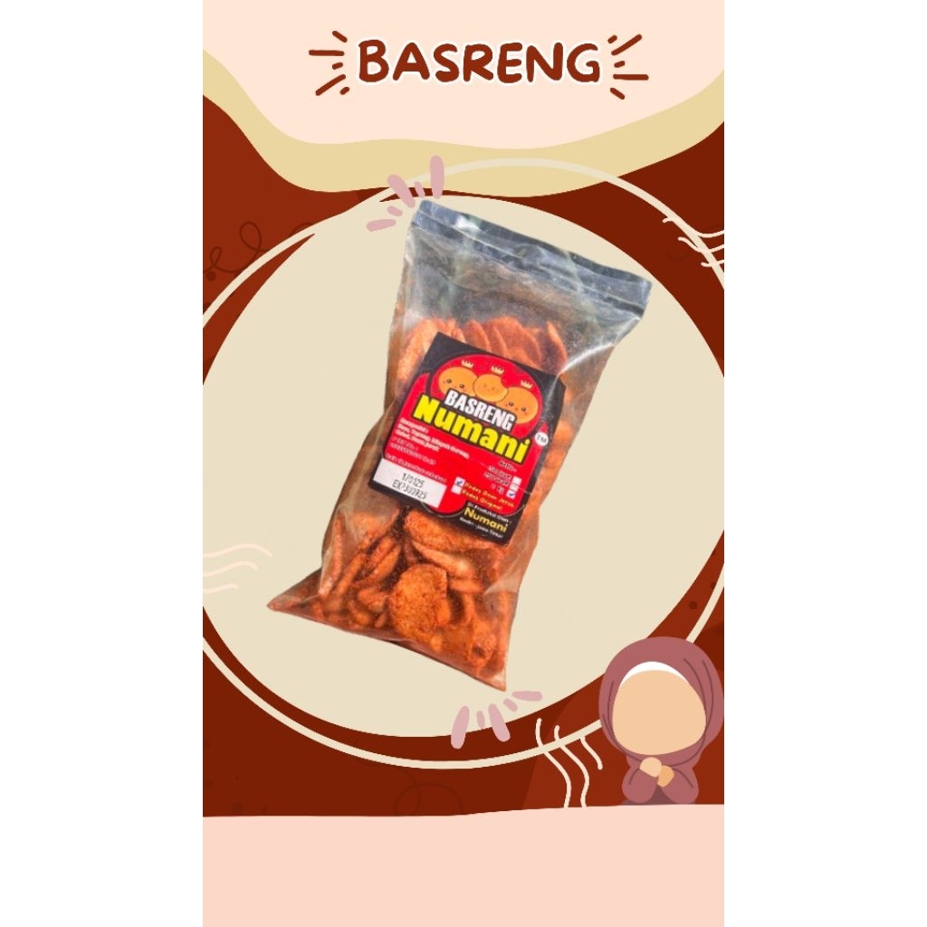 

(Numani) Basreng Pedas (BELI 1 KG FREE 100 GR)
