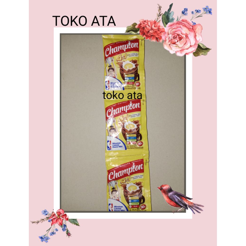 

ATA - CHAMPION SUSU CHAMPION MINUNAN SASET PAKET 5PICIS