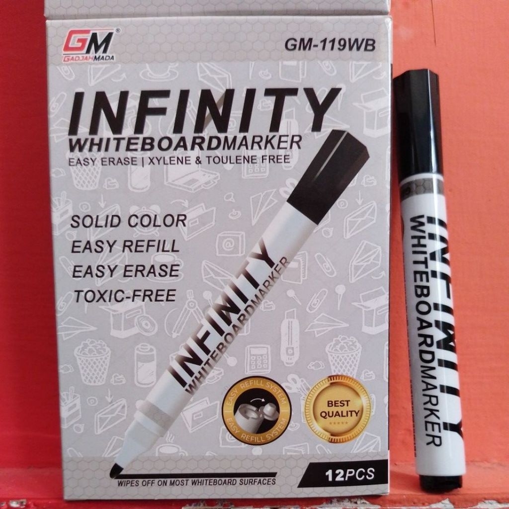 

Spidol White board Hitam INFINITY Non Permanent