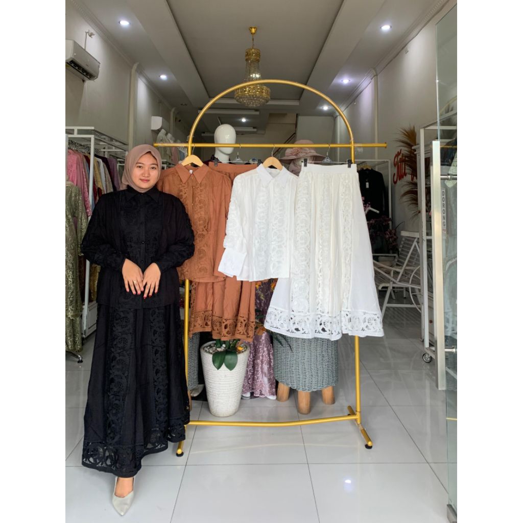 set rok kemeja katbol