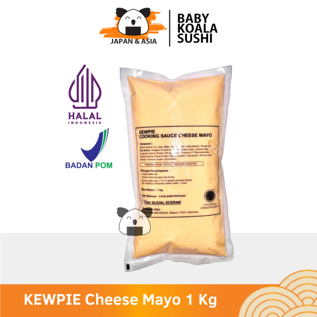 

KEWPIE Cooking Sauce Cheese Mayo 1 Kg │ Mayonnaise