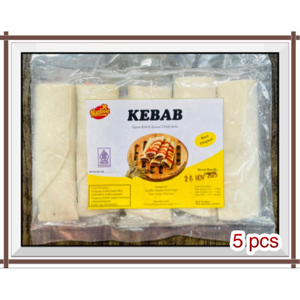 

Kebab Sapi Original isi 5 by Nisofood