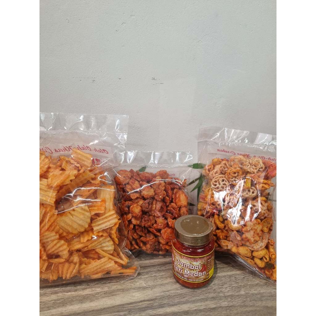 

Paket Hemat Pedas Mantap Cirebon - CIREBON PEDAS HEMAT - Pedas Cirebon Komplit - Snack Pedas Khas Cirebon
