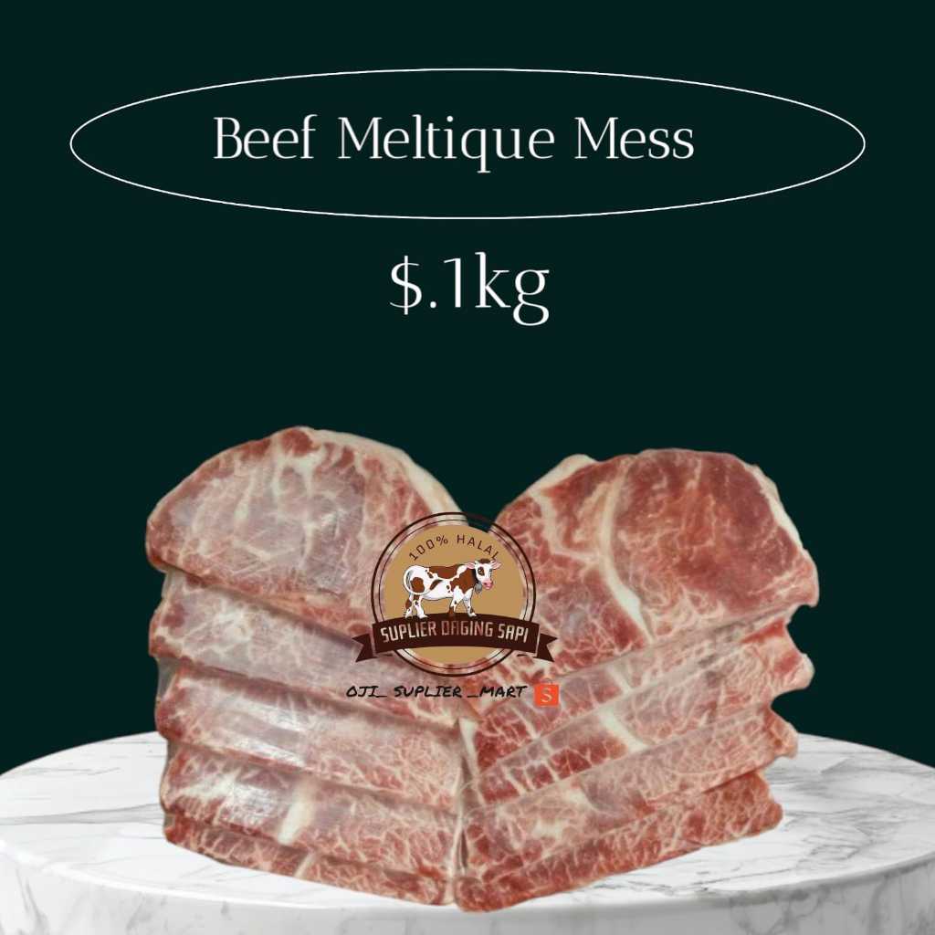 

Beef Wagyu Meltique Mess Kipas 1kg vackum pack isi 10