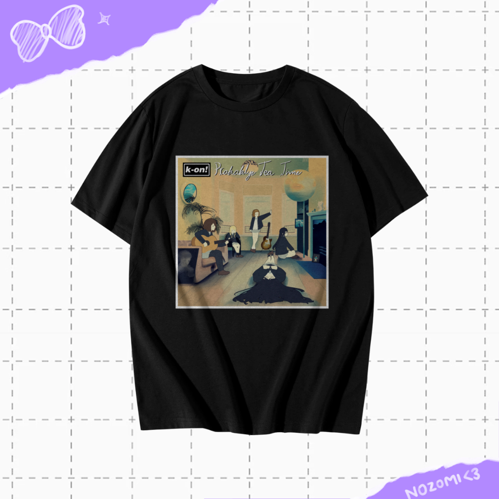 KAOS K-ON ALBUM PARODY OASIS "DEFINITELY MAYBE"