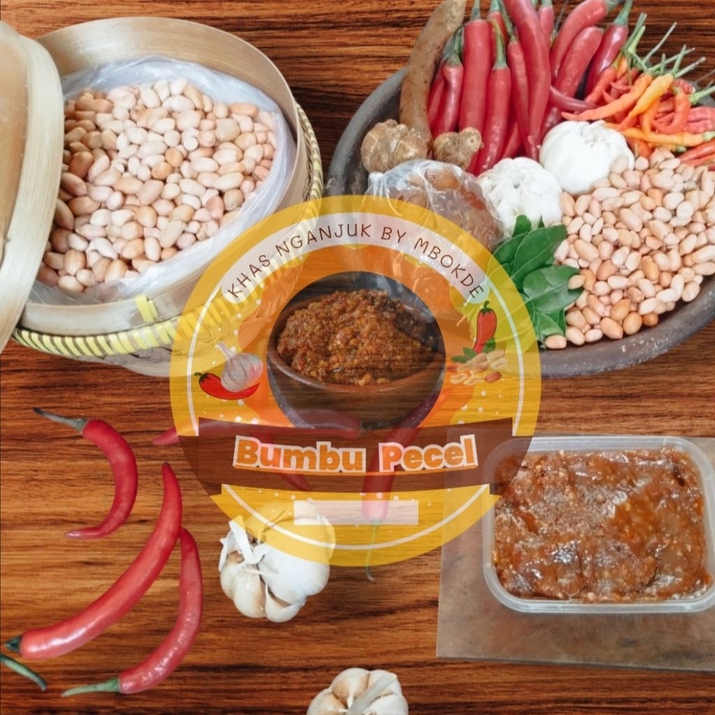 

BUMBU PECEL KHAS NGANJUK BY MBOKDE 500gr