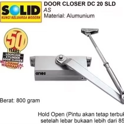 Solid Door Closer Dc 20 Sld /AS SOLID