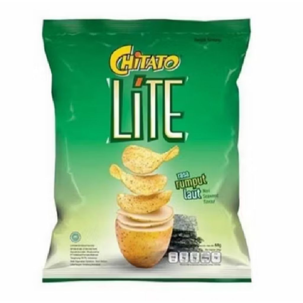 

Chitato lite rasa rumput laut 68g 1pcs