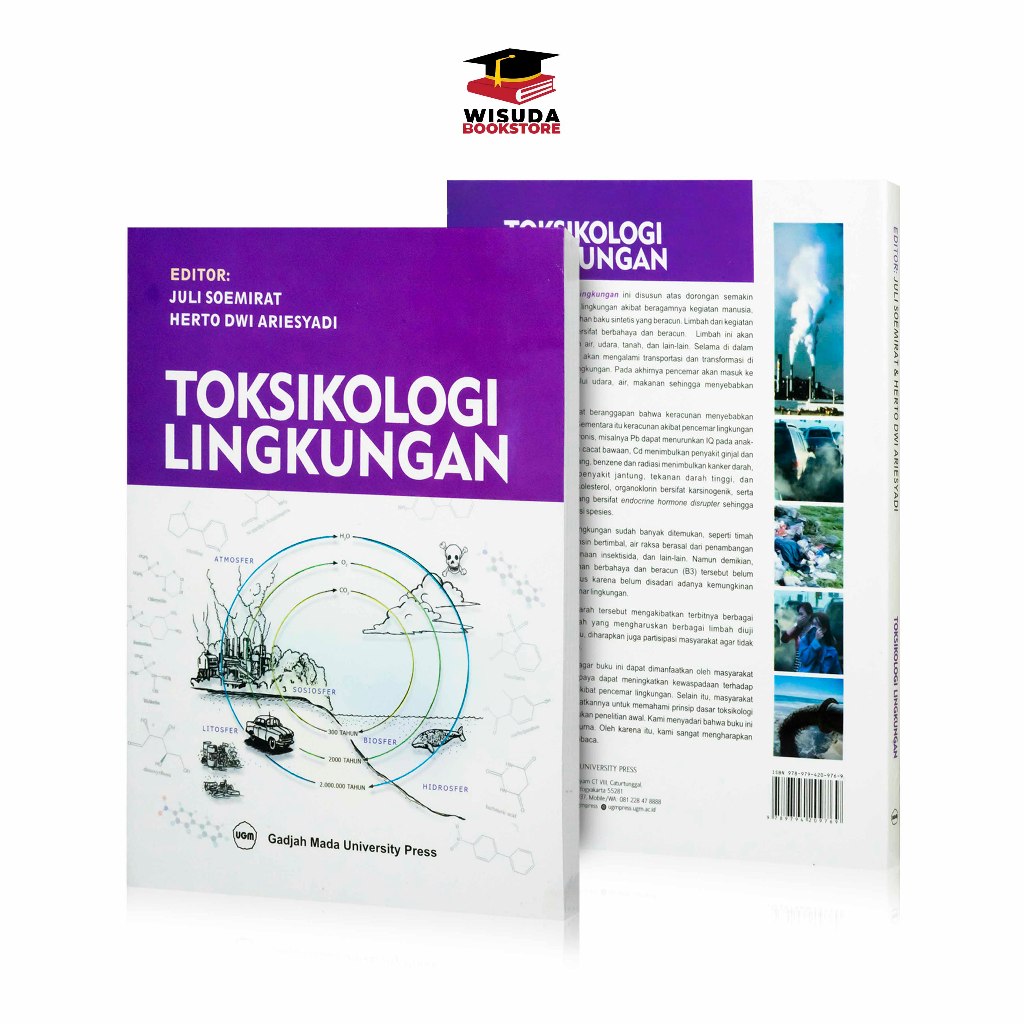 Buku Toksikologi Lingkungan UGM Press / UGM PRESS -UGMP - UGMP