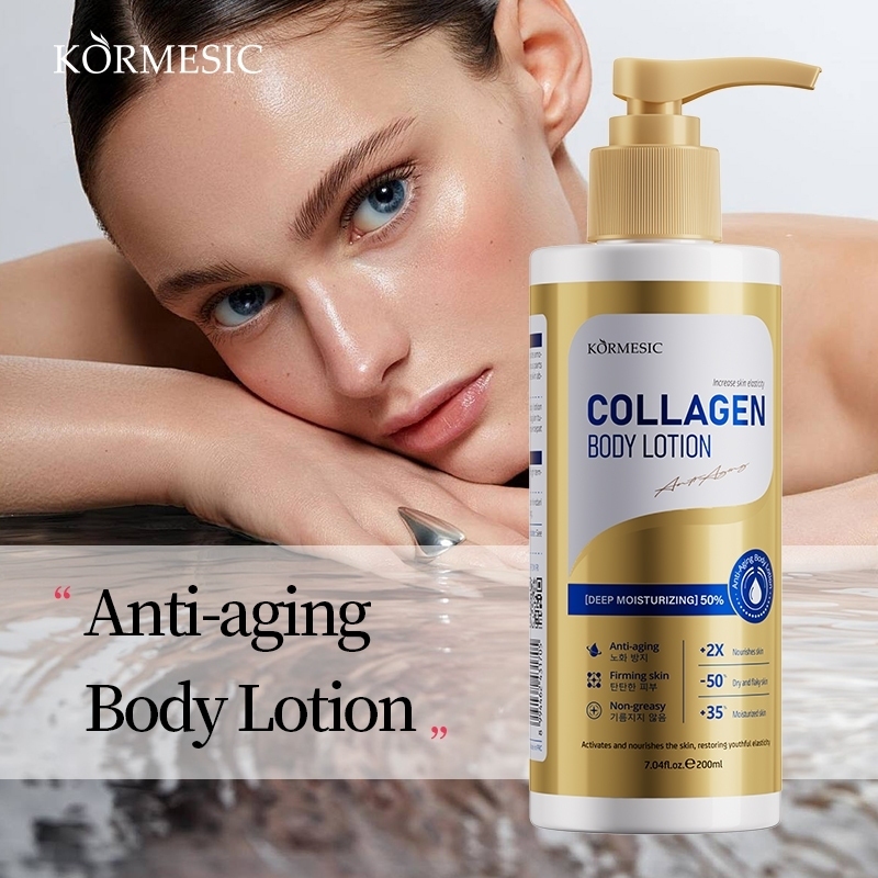 [BPOM] KORMESIC Collagen Body Lotion 200ml - Collagen body lotion pemutih handbody pemutih lotion Wh